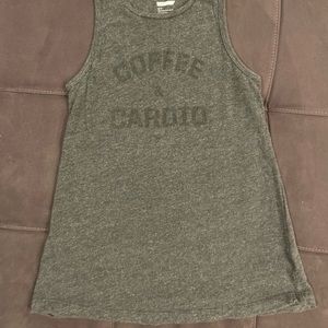 Coffee & Cardio tank top